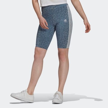 KOLARKI LEGGINSY KRÓTKIE DAMSKIE ADIDAS ORIGINALS Z WYSOKIM STANEM R S 36