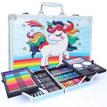 Художественная роспись Набор мелков Чемодан 144эл Для детей