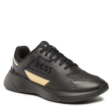 Sneakersy męskie HUGO BOSS czarno złote buty r. 44