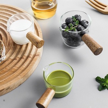 MILK MILK РУЧКА ИЗ БОРОСИЛИКАТНОГО СТЕКЛА МЕРКА ДЛЯ МОЛОКА 50 МЛ