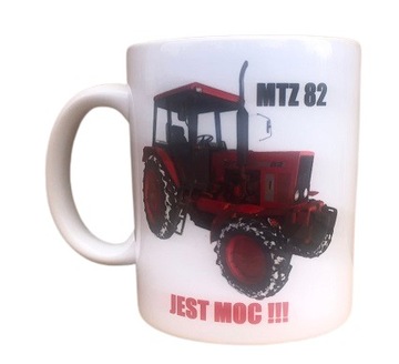 Kubek rolnika MTZ 82 JEST MOC PREZENT DLA ROLNIKA