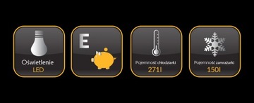 Холодильник Side by Side Sam Cook PSC-WG-1010/B