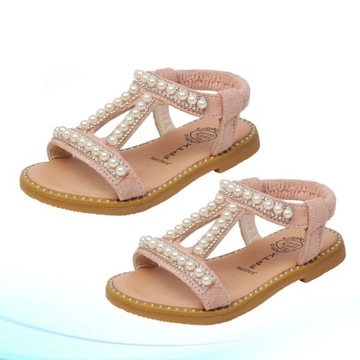 Dziewczęce Buty Dziewczęce Sandały Perły