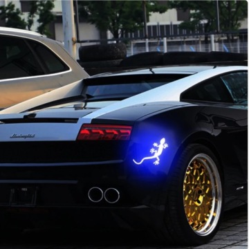 СВЕТООТРАЖАЮЩАЯ АВТОМОБИЛЬНАЯ НАКЛЕЙКА АВТОСАМОКЛЕЯЩИЕСЯ 3D НАКЛЕЙКИ С ЯЩЕРИЦЕЙ