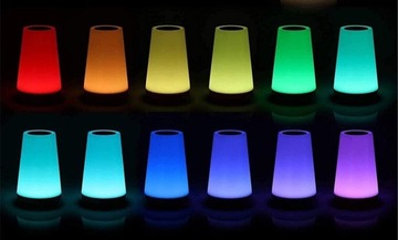 МНОГОЦВЕТНЫЙ СВЕТОДИОДНЫЙ НОЧНИК USB СЕНСОРНЫЙ ПУЛЬТ ДУ