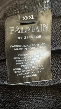 Bluza męska z kapturem Balmain Coin Logo rozmiar XXXL