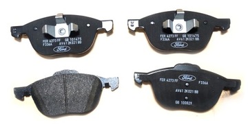 KLOCKI HAMULCOWE PRZÓD FORD ECOSPORT FOCUS Mk3