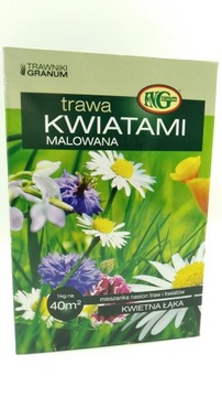 Trawa kwiatami malowana 1 kg-Granum