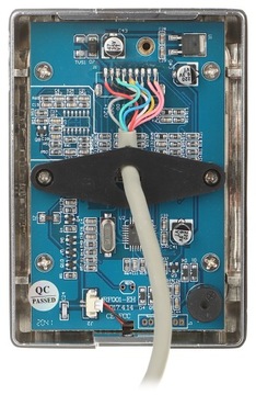 Внутренний контактный считыватель кольцевых карт RFID 125 кГц металлическая клавиатура