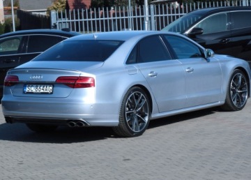 Audi A8 D4 S8 Facelifting 4.0 TFSI 605KM 2016 Audi S8 Plus 605koni Matrix Night View Ceramika Wentyle dociąg 360° Webasto, zdjęcie 34