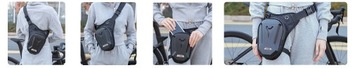 Поясная сумка для велосипеда DURABLE, до бедра, ВОДОНЕПРОНИЦАЕМАЯ