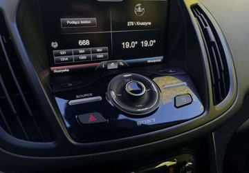 Ford Kuga II SUV 2.0 TDCi 180KM 2016 Ford Kuga 4x4 180KM kamera SKORA GWARANCJA sony 2.0 Diesel, zdjęcie 28