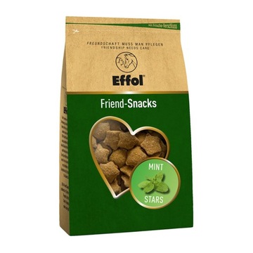 Effol Friend Snacks Mint smaczki cukierki przysmak miętowe dla koni 0,5kg