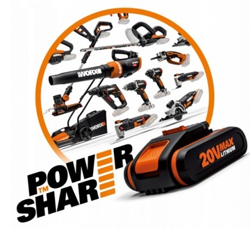 Снегоочиститель WORX WG471E 40 В 2x4 Ач аккумуляторный