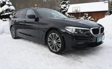 BMW Seria 5 G30-G31 Touring 520d 190KM 2020 BMW Seria 5 2,0D 190 KM X-DRIVE Full Led Nawigacja SPORT-LINE 2.0 Diesel, zdjęcie 10