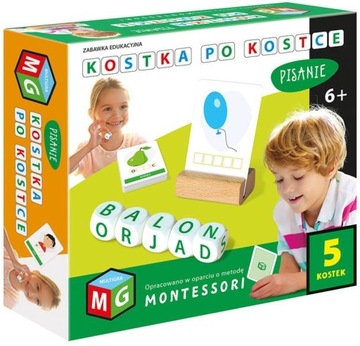 MULTIGRA EDU Kostka Po Kostce Pisanie 5 KOSTEK
