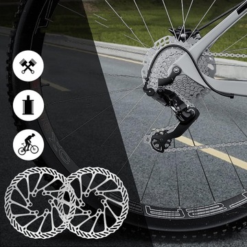 КОМПЛЕКТ ДИСКОВЫХ ТОРМОЗОВ ДЛЯ ВЕЛОСИПЕДА 160 ММ, ГИДРАВЛИЧЕСКИЕ ДИСКОВЫЕ ТОРМОЗА