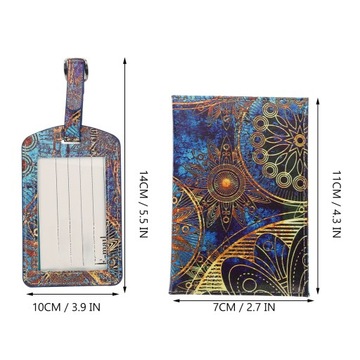 1 КОМПЛЕКТ ДОРОЖНЫЙ ЧЕХОЛ ДЛЯ ПАСПОРТА ЛЕГКАЯ ВЕШАЛКА ДЛЯ БАГАЖА ЧЕМОДАН TA