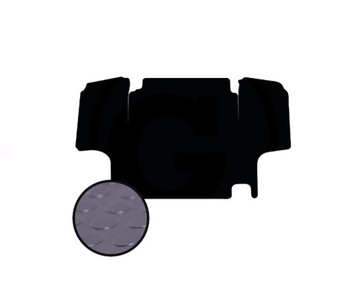 CASE 844XL 856XL DYWANIK GUMOWY PODŁOGA KABINY MATA GUMOWA
