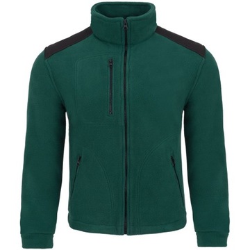 POLAR MĘSKI bluza gruba 340 PREMIUM zielony L