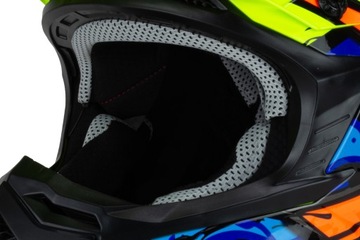 HORN KASK MOTOCYKLOWY H304 CROSS QUAD + GOGLE XXL