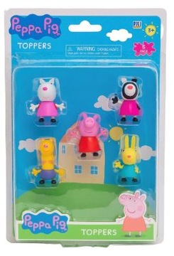 Figurki Świnka Peppa 5-pack