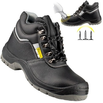 BUTY ROBOCZE SKÓRA PODNOSEK TRZEWIK S1P rozmiar 44