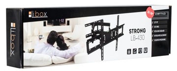 MOCNY OBROTOWY UCHWYT DO TV WIESZAK TELEWIZORA UCHYLNY 50KG 23-70 CALI