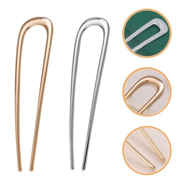 Widelec z podwójną wtyczką spinka do włosów 2 szt