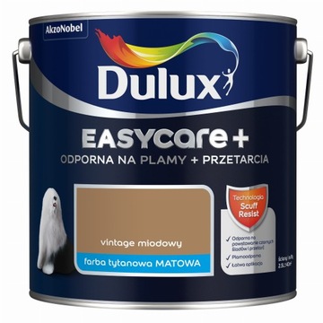 Dulux EasyCare+ Vintage miodowy 2.5L farba