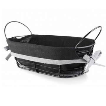 Koszyk metalowy pojemnik na pieczywo chleb 46