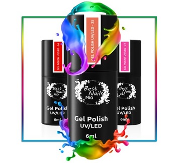 BEST NAILS PRO UV/LED ГИБРИДНЫЙ ЛАК 6 МЛ — 14