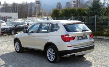 BMW X3 F25 SUV 2.0 20d 184KM 2011 BMW X3 2.0d 184KM xDrive 4x4 Automat Niski przebieg Zero korozji Stan BDB, zdjęcie 4