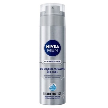 Nivea Men Silver Protect Żel do Golenia 200ML