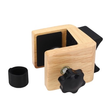 Зажим для гитарного стола Деревянная конструкция Силиконовая накладка Противоскользящая