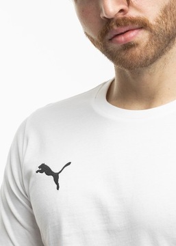 PUMA koszulka męska t-shirt sportowa bawełniana Team Goal roz.L