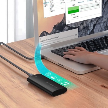 Твердотельный дисковый корпус для накопителей M.2 SSD NGFF SATA USB C типа C, легкий