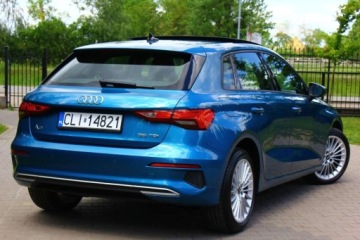 Audi A3 8Y Sportback 2.0 35 TDI 150KM 2021 Audi A3 Sportback Sportback 35TDI S tronic Advanced 150KM Bezwypadkowy Ser, zdjęcie 13