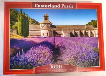 Puzzle Castorland Puzzle 1000 elementów Lawendowe pole Francja