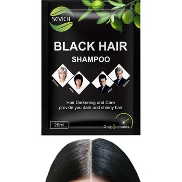 Sevich Black Hair Shampoo Czarny Szampon 25ml