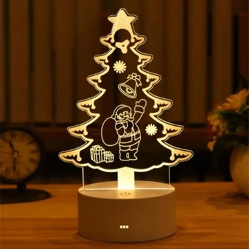 Walentynki prezent 3D miłość lampa akrylowa niedźw