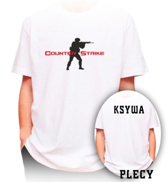 COUNTER STRIKE KOSZULKA CS GO PREZENT KSYWA rozmiar M