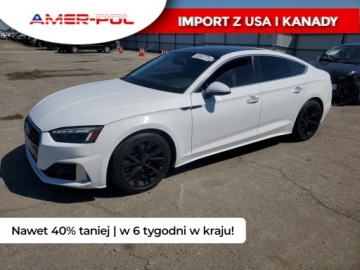 Audi A5 F5 2023 Audi A5 Sportback 2023 AUDI A5 PREMIUM PLUS 40 2.0 Benzyna 201KM