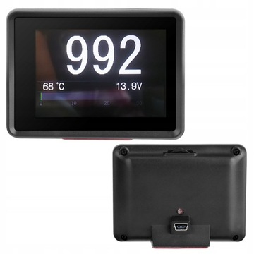 WSKAŹNIKI ZEGARY SAMOCHODU TEMPERATURY HUD OBD