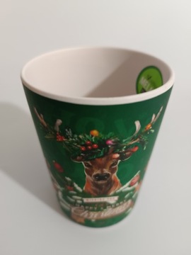 MISECZKA + KUBEK ŚWIĄTECZNY BOŻE NARODZENIE ZESTAW RENIFER