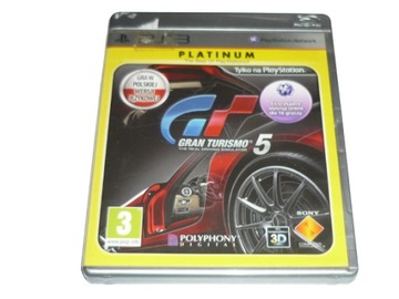 PS3 GRAN TURISMO 5 PO POLSKU PL PLAYSTATION