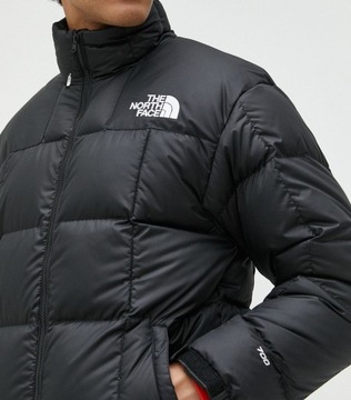 Kurtka męska czarna The North Face puchowa XL