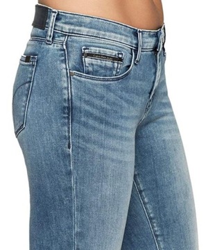 Calvin Klein Jeans spodnie J20J204983 918 niebieskie
