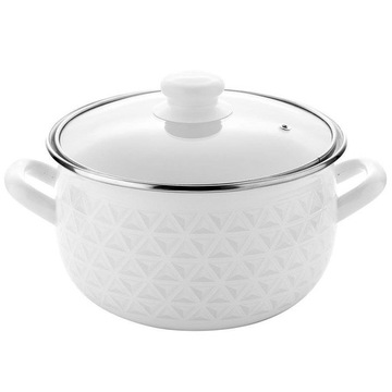 НАБОР КОРЗИН PYZA АЛМАЗНАЯ ЭМАЛЬ ДЛЯ ВСЕХ БЕЛЫХ ПЛИТОВ 8 EL