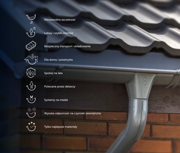 ZŁĄCZKA DO RYNNY 100 PROAQUA PVC CZARNA